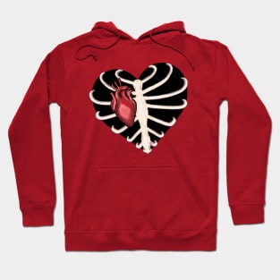 Ribcage Heart Hoodie